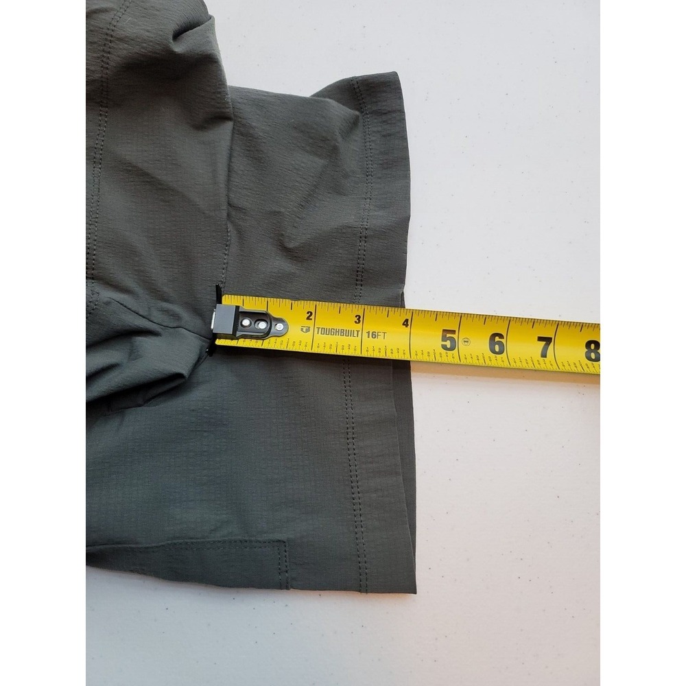 Athleta‎ Trekkie North Shorts Womens O Gray Hiking Travel Ripstop 4 Inch Inseam - Picture 4 of 6